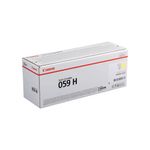 Canon 059H Toner Cartridge High Yield Yellow 3624C001