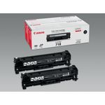 Canon 718VP Toner Cartridges Black Twin Value Pack 2662B005