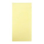 2Work Lightweight All Purpose Cloth 600x300mm Yellow (Pack of 50) CPD30025