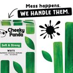 Cheeky Panda Cocktail Napkin x100 Napkins Plastic Free (Pack of 30) PFCNAPKX30