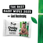 Cheeky Panda Sustainable Bamboo Baby Wipes x60 Wipes Unscented (Pack of 12) BABYW-GBR