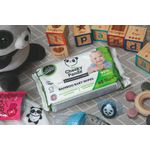 Cheeky Panda Sustainable Bamboo Baby Wipes x60 Wipes Unscented (Pack of 12) BABYW-GBR