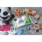 Cheeky Panda Sustainable Bamboo Baby Wipes x60 Wipes Unscented (Pack of 12) BABYW-GBR