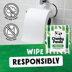 Cheeky Panda 3-Ply Toilet Tissue 200 Sheets Plastic Free (Pack of 48) PFTOILT48