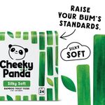 Cheeky Panda 3-Ply Toilet Tissue 200 sheets (Pack of 24) PFTOILT24