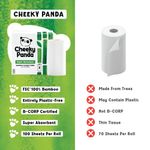 Cheeky Panda 2-Ply Plastic Free Kitchen Roll x2 Rolls (Pack of 5) PFKITCHRL10