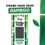 Cheeky Panda Bamboo Paper Straws Black (Pack of 250) 0111130