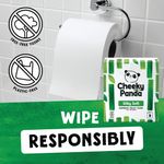 Cheeky Panda 3-Ply Toilet Tissue 9 Rolls per Pack (Pack of 5) PFTOILT9X5