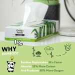 Cheeky Panda Bamboo Tissues 3-Ply 80 Tissues (Pack of 12) 1103039