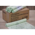 Compostable Food Waste Liners 25L 26x20 Rolls (Pack of 520) CW025C0