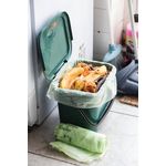 Compostable Food Waste Liner 25 Litre Green 3 Rolls x25 (Pack of 75) 023215/C3