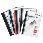 Durable Clip Folder DURACLIP 30 A4 Black (Pack of 25) 2200/01