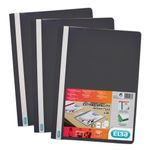 Elba Report File A4 Black (50 Pack) 400055033