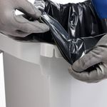 Durable DURABIN Rectangular Waste Bin 60 Litre 282x590x600mm White 1800496010