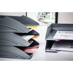 Durable Letter Tray Set of 5 VARICOLOR Anthracite Grey 770557