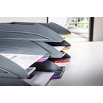 Durable Letter Tray Set of 5 VARICOLOR Anthracite Grey 770557