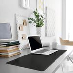Durable Smooth Non-Slip Desk Mat 65x52cm Black 7103/01