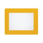 Durable Heavy Duty Adh Floor Frame Holder A4 Yellow Pack of 10 180804
