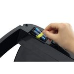 Durable Sensor Waste Bin No Touch Square 35 Litre Silver 342323