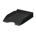 Durable ECO Recycled Plastic Stackable Letter Tray A4+ Black 775601