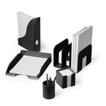 Durable ECO Recycled Plastic Stackable Letter Tray A4+ Black 775601