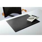 Durable Smooth Non-Slip Desk Mat 53x40 cm Black 713201