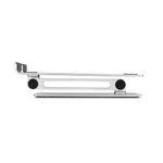 Durable Universal Adjustable Laptop Stand Rise Silver 505023