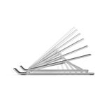 Durable Premium Foldable Laptop Stand Rise Aluminium 505123
