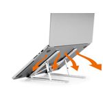 Durable Premium Foldable Laptop Stand Rise Aluminium 505123