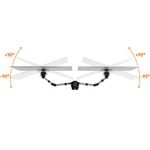 Durable Select Monitor Mount Arm for 2 Screens Up to 32 Inch with Desk Clamp Attachment 509523