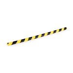 Durable Corner Protection Profile C25R Yellow/Black (Pack of 5) 1100130