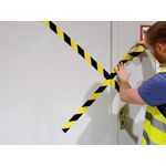 Durable Duraline Floor Marking Tape 50mm x 33m Yellow/Black 1044130