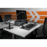 Durable Felt Monitor Riser Stand EFFECT Charcoal 508158