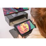 Durable Felt Lined Drawer For Monitor Stand EFFECT Black 508201