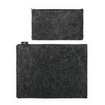 Durable Recycled Felt Protective Laptop Sleeve 13 Inch with Accessory Bag 507058
