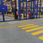 Durable Heavy Duty Adhesive Walkway 1200mm Yellow Pack of 5 181004