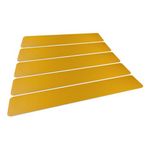 Durable Heavy Duty Adhesive Walkway 1200mm Yellow Pack of 5 181004