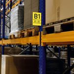 Durable Self-Adhesive Warehouse Aisle Sign A5 Portrait (Pack of 10) 185719