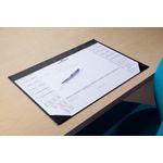 Durable Calendar Desk Mat 590x420mm Black 729801