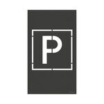 Durable Duraline Floor Marking Stencil Set Parking Instructions 114700