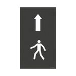 Durable Duraline Floor Marking Stencil Set Parking Instructions 114700