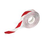Durable Duraline Heavy Duty Floor Marking Tape 30m Red/White 1021132