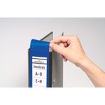 Durable ORDOFIX Self Adhesive Spine Label 60x390mm Blue (Pack of 10) 8090/06