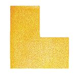 Durable Heavy Duty Adh Floor Marking L Shape Yellow Pack of 10 170204