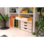 Durable VARICOLOR Desktop Organiser 5 Drawer Colour Coded Modular Storage A4+ 762527