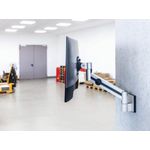 Durable Monitor Arm PRO for 1 Screen Up to 27 Inch with Wall Mount Attachment 509023