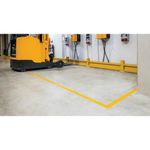 Durable Duraline Heavy Duty Floor Mark Tape 50mm x 30m Yellow 102104