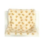 Danish Design Cat Kumfy Kradle Radiator Pet Bed Wide Cream KKW
