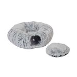 Danish Design Cat Tunnel Fur Grey CTFG