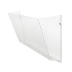 Deflecto Linking Wall File Pocket A4 Clear DE732YTCRY